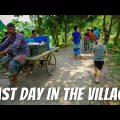 SAYING GOODBYE TO THE VILLAGE: An emotional goodbye to our Bangladesh homestay.