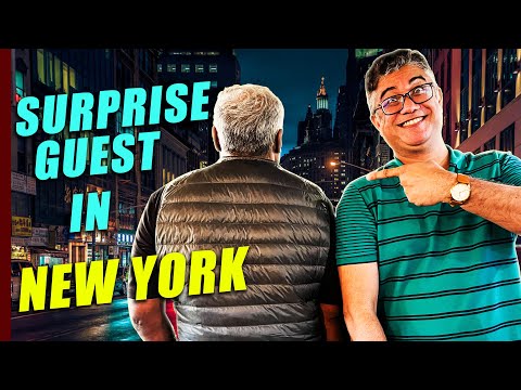 নিউ ইয়র্কে কে এই আগন্তুক? DHAKA to NEW YORK | Adnan Faruque with #AshishVidyarthiActorVlogs