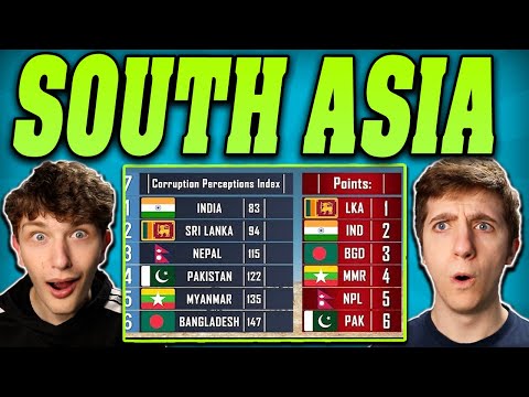 Americans React to Country Comparison: India vs Pakistan vs Bangladesh vs Sri Lanka. Who Live Better