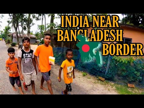 India near Bangladesh Border | Village travel near Bangladesh |