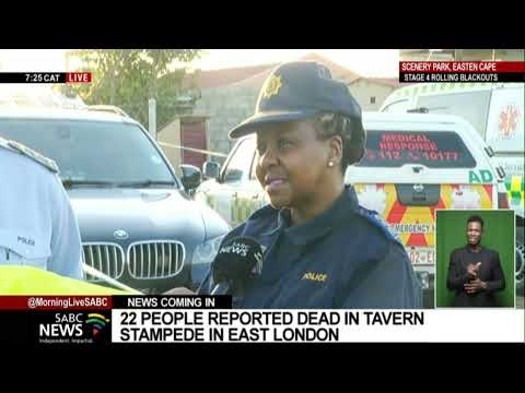 At least 17 people killed in an East London tavern stampede