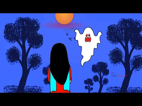 এটা কি আম্মুর আত্মা?😵🤒  Bangla funny cartoon | Cartoon animation video | flipaclip animation