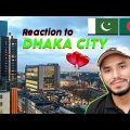 Reaction to Dhaka , Bangladesh 🇧🇩 by drone Travel | Bangladesh love