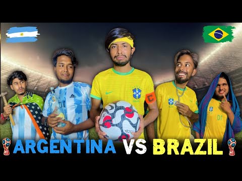 Arzentina Vs Brazil The End | Bangla Funny Video || Omor On Fire | It's Omor |