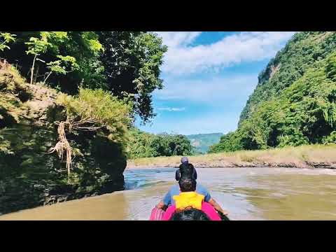 A beautiful boat ride at Bandarban, Bangladesh