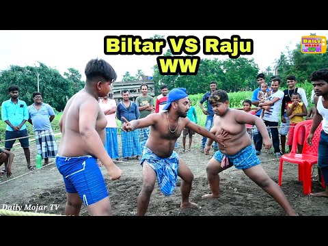 Biltar VS Raju team WW fighting Bangla funny video