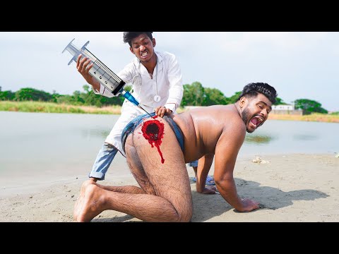 Must Watch New Comedy Video 2022 New Doctor Funny Injection Wala Comedy Video Ep-06