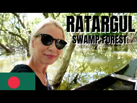 SYLHET : BANGLADESH RATARGUL Swamp Forest! in Crazy Heat.(SOLO FEMALE TRAVEL BANGLADESH)