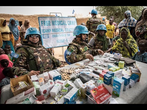 Blue Helmets from Bangladesh offer hope to communities in Northern Mali