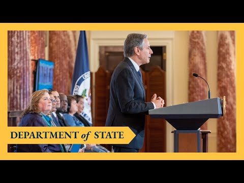 Secretary Blinken hosts the 2022 Trafficking in Persons TIP Report Launch Ceremony