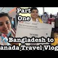 JOURNEY FROM BANGLADESH TO CANADA QATAR AIRWAYS DURING COVID-19| PCR CERTIFICATE |ArriveCAN  RECEIPT