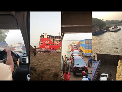 Scenes at Bangladesh’s ferry terminal | Aricha Ghat | Travel Vlog | Slow living| Silent Vlog