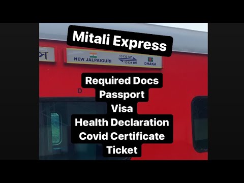 Mitali Express||Best way to travel India to Bangladesh Via Train