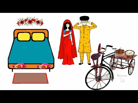 তুলি যখন পালিয়ে বিয়ের কবুল বলে😳🤒Bangla funny cartoon | Cartoon animation video | flipaclip Animation