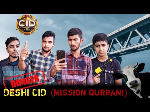 Deshi CID (MISSION QURBANI) | Bangla Funny Video || @Junior Omor On Fire | It's Omor Jr.|