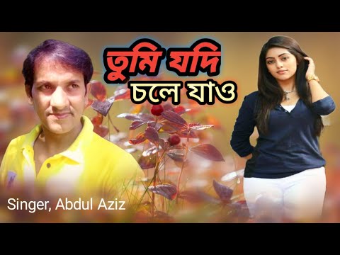 তুমি যদি চলে যাও | Bangla music video 2022 | Abdul Aziz