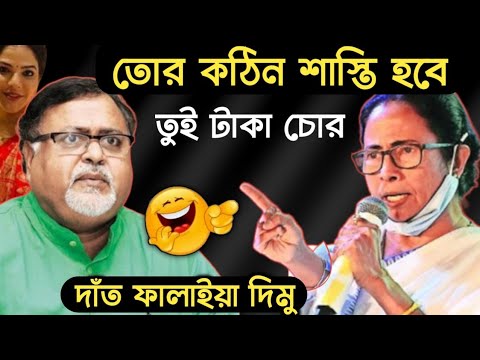 Partha Chatterjee Arrested: Mamata Banerjee | অর্পিতা আটক-mamata banerjee funny speech😂