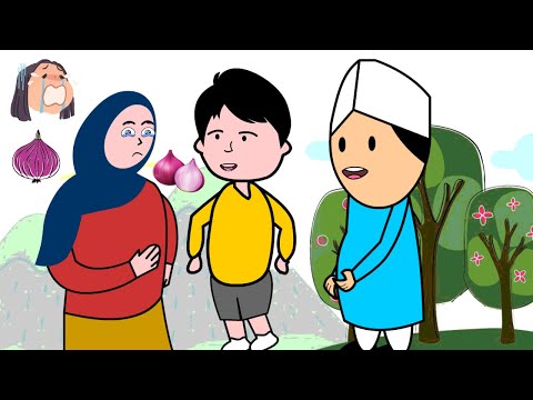 আম্মুর সাথে পেঁয়াজের কিসের শত্রুতা? / Bangla funny cartoon videos / B For Borhan.