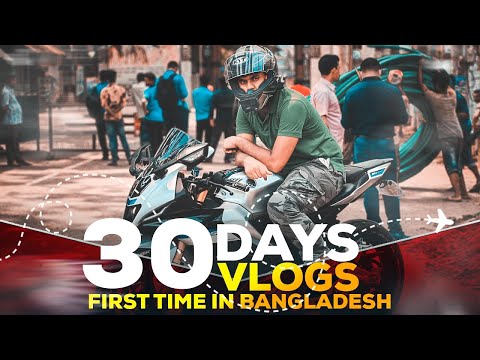 Bangladesh first time 30 days 30 vlogs challenge || moto vlog || Travel vlog || MH Mahin 360