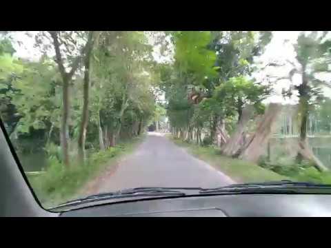 Bangladesh village road driving