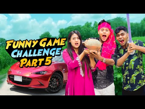 নতুন গাড়ি নিয়ে অস্থির মজার খেলা খেললাম | Funny Game Challenge Part 5 | Rakib Hossain