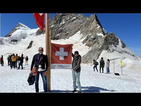 সত্যি পৃথিবীর বেহেস্ত সুইজারল্যান্ড? Jungfraujoch, Top of Europe, Switzerland. Europe Tour Vlog #9