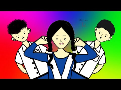 স্কুল লাইফের ঠুস ঠাস জীবন😬😂 Bangla funny cartoon | Cartoon animation video | flipaclip animation |