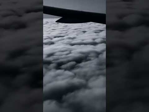 Upon the clouds of sky😍 from plane |Traveling to Bangladesh #travel#bangladesh#shorts#Cloud#trending