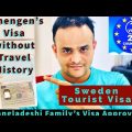 Sweden Visa Approved No Travel History | Bangladeshi Family Visa Approved at 1st Attempt Schengen