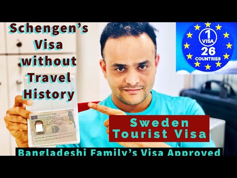 Sweden Visa Approved No Travel History | Bangladeshi Family Visa Approved at 1st Attempt Schengen