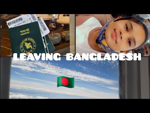 Travelling to Canada from Bangladesh|| 20h in flight|| Travel vlog