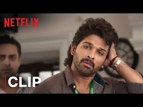 Allu Arjun Police Station Fight Scene | Ala Vaikunthapurramloo | Netflix India