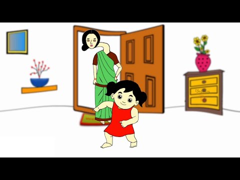 বান্দর পুলাপাইন একটু ডরাইছে🤣🙄 Bangla funny cartoon | Cartoon animation video | flipaclip animation |