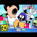 Teen Titans Go! | Starfire and Robin Kiss! | @DC Kids