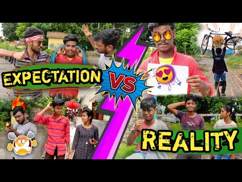 EXPECTATION VS REALITY || Funny video😂😂 || Comedy Video😂🤣 || Bangla funny video || Crazy Koustab …