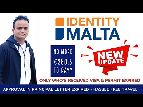 Malta New Update – No €280.50 Payment | Travel HASSEL FREE If Permit Expire During Visa Application