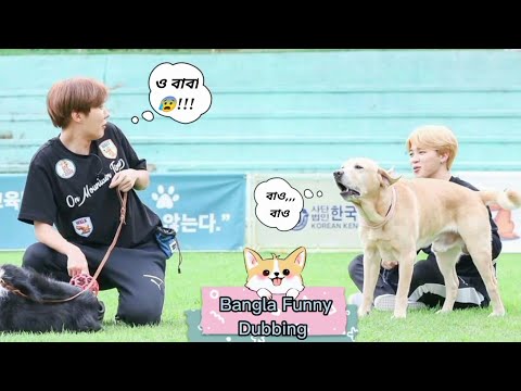 Sweet Puppies With BTS // Bangla Funny Dubbing // run ep-23