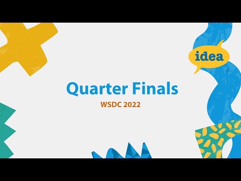 WSDC 2022 | Quarter Final | Sri Lanka v Canada