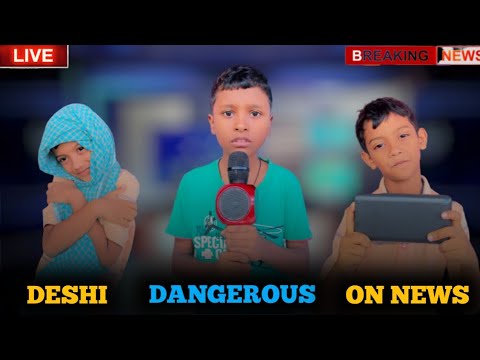 Deshi Dangerous On News | Bangla Funny Video | Harami Polapain | it’s arfat | it’s irfan |