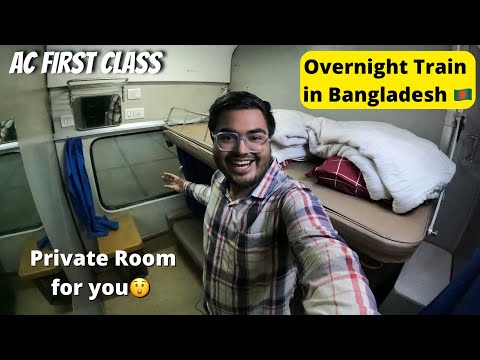 Train Journey in Private Room 😲 | Dhaka to Khulna in Chitra Express FIRST AC | Bangladesh Series #6