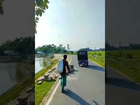 Beautiful road travel of Bangladesh#shorts