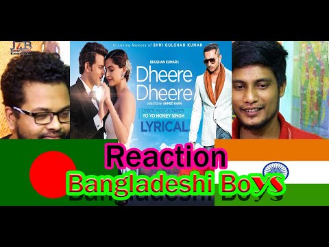 Bangladesh Bangladeshi REACTION Video Song | Dheere Dheere Se Meri Zindagi Video Song-Hrithik Roshan