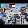CROSSING INTO JORDAN S06 EP.27 | SAUDI ARABIA TO JORDAN DURRA BORDER | MIDDLE EAST ON MOTORCYCLE
