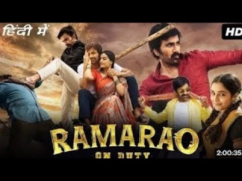 Ramarao On Duty Full Movie in Hindi Dubbed 2022 | Ravi Teja #raviteja2022movie #ramaraoondutymovie