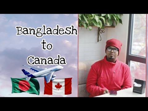 Bangladesh to Canada Travel vlog | Biman Bangladesh Airlines | International Student | August 2022