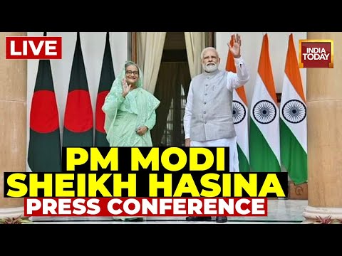 PM Modi Press Conference LIVE | PM Modi & Sheikh Hasina Joint Press Conference LIVE | India Today