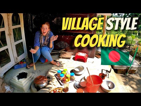 Amazing BANGLADESH VILLAGE LIFE – Cooking in a Mud Kitchen in Rural Bangladesh