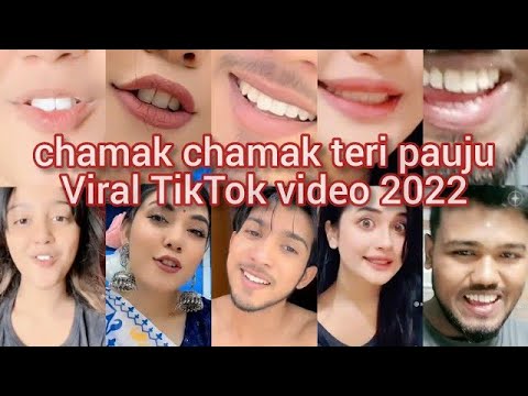 chamak chamak teri pauju TikTok video part 1 New Trend  || Bangla TikTok