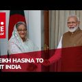 LIVE: Bangladesh PM Sheikh Hasina To Begin Her 4-day Visit To India today To Boost Bilateral Ties