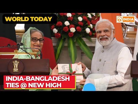 World Today: PM  Modi holds bilateral talks with his Bangladesh counterpart Sheikh Hasina
